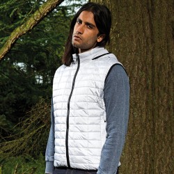 Plain Honeycomb hooded gilet 2786 Outer: 36gsm, Lining: 52gsm, Wadding: 250 GSM